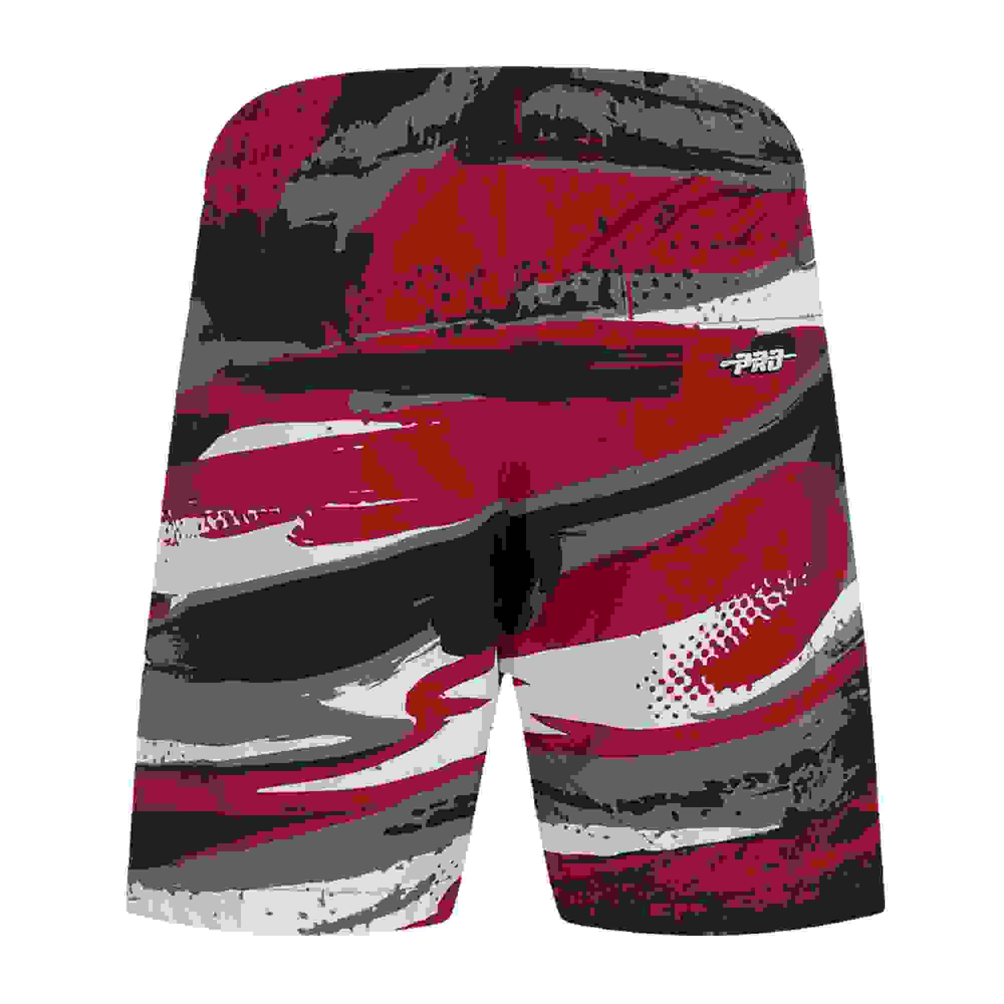 Pro Standard Chicago Bulls Big Boys All Over Print Red Splatter Woven Shorts